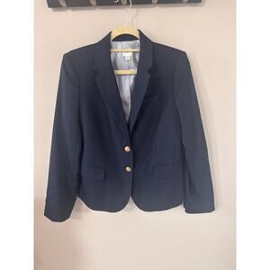 J Crew Women's Navy Jacket - size 10 - EUC